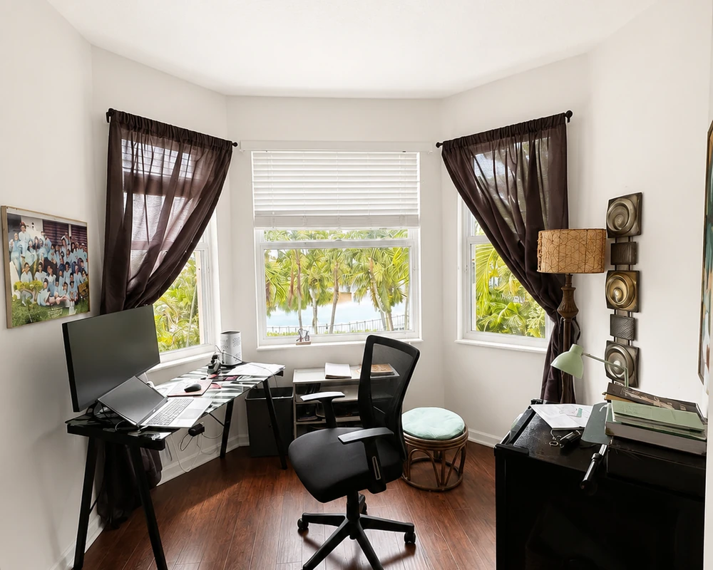 Finished office repaint