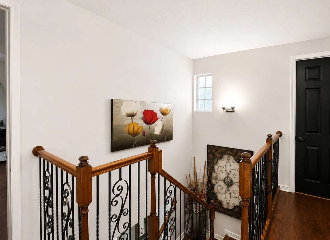 Finished stairwell repaint